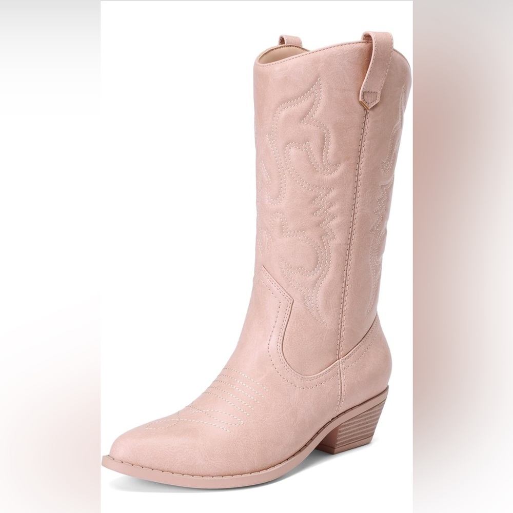 Pink Cowboy Boots